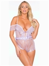 All Over Lace Sexy 2 PC Teddy Set