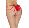 Strappy Bow Back Lace Cheeky Panties