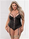 Laced With Love Plus Size Teddy