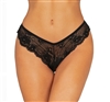 Lace G-String Panties With Sexy Applique Back Detail