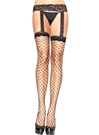 Fence Net Garterbelt Stockings