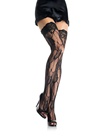 Romantic Lace Thigh Highs With Lace Top