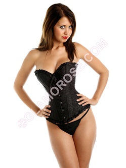 Overbust Pattern Corset Set