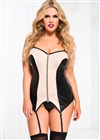 Slimming Two Tone Sexy 2 PC  Bustier Set