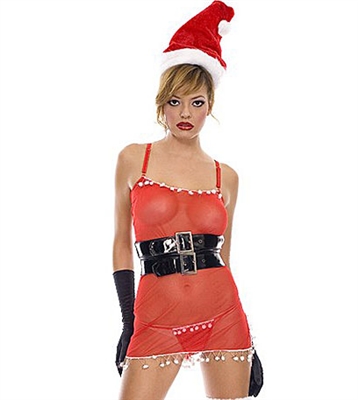 Miss Sexy Santa 4 PC Set