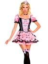 Pink Couture Queen of Hearts 3 PC Costume