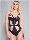 Slimming Design  Strappy Teddy