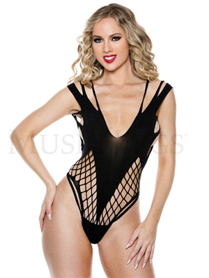 Cut Back Diamond  Net Slimming Teddy