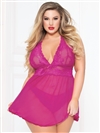 Wondrous Plus Size Babydoll Set