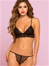 Sophia Paisley Floral Lace Bralette