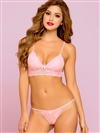 Sophia Paisley Floral Lace Bralette