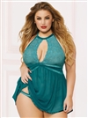 Seductress Plus Size Babydoll Set