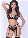 Nothing But Net  3 PC Sexy Bralette Set