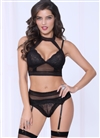 Nothing But Net  3 PC Sexy Crotchless Set