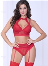 Nothing But Net  3 PC Sexy Crotchless Set