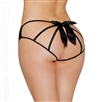 Strappy Bow Back Lace Cheeky Panties