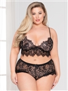 Enchanting Plus Size 2 PC Bralette Set