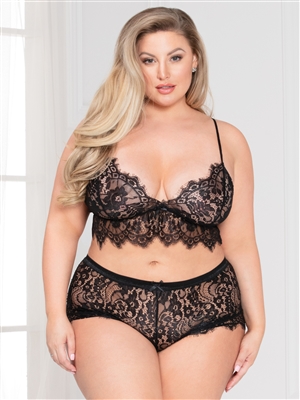 Enchanting Plus Size 2 PC Bralette Set