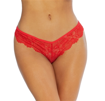 Lace G-String Panties With Sexy Applique Back Detail
