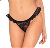 Classic Ruffle Lace Thong