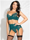 Chevron Lace 3 PC  Bra Set
