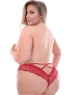 Strappy Back Plus Size Cheeky Panties