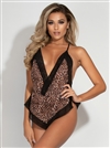 Chiffon Leopard Print Comfy Romper