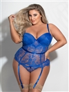 Flawless Plus Size 2 PC  Bustier Set