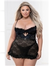 Starlit Dreams 2 PC Plus Size Chemise Set