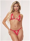 Heart Charm Sexy 2 PC Open Cup  Set