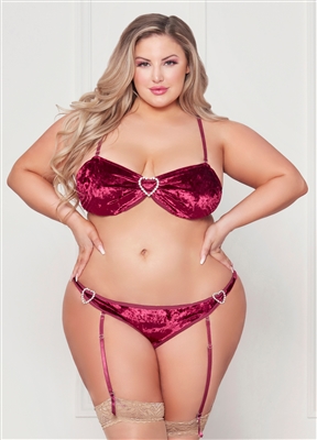 Velvet Heart 2 PC Plus Size Set