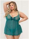 Velvet Heart 2 PC Plus Size Babydoll Set