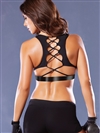 Knockout Corset Back Sports Bra